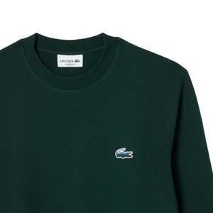 Lacoste Round Landscape Crocodile Fleece Sweatshirt